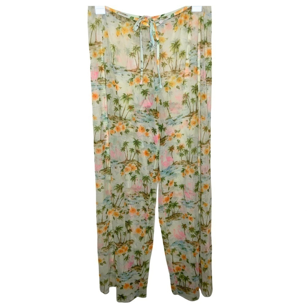 Vintage CW California Waves Swim Coverup Pants Size Medium